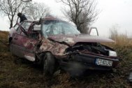 Opel Vectra in pom la Castelu