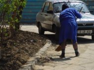 Femeia de serviciu - cadru medical