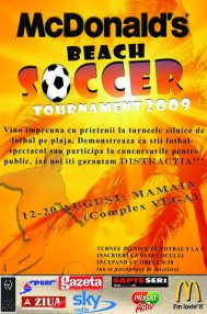 McDonald’s BeachSoccer Tournament – Mamaia 2009
