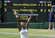 Tenis Williams, regina la Wimbledon  