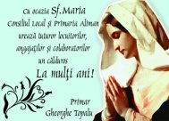 La multi ani, cu ocazia zilei de Sfanta Maria!