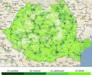 COSMOTE Romania launches an interactive map, offering the customers more transparency for the 3G data services they benefit