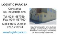 Logistic Park – solutia pentru dezvoltarea unei afaceri in partea de sud-est a tarii.