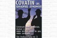 Covatin SRLConstructii civile, industriale, drumuri si poduri, retele