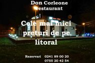 Restaurantul Don Corleone din Mamaia va intampina cu oferte inedite