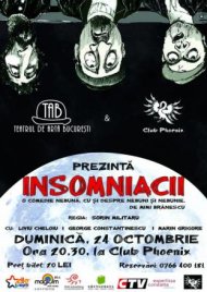 Comedia Insomniacii in Club Phoenix