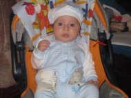 Azi am trei lunite si PRIMUL DINTISOR