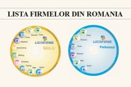Lista Firme din Romania - Lista firmelor, catalog societati comerciale, agentii, producatori, furnizori