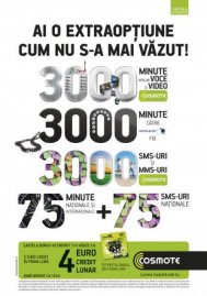 COSMOTE Romania introduces a unique \