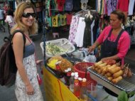 In vacanta de doua saptamani pe care a trait-o ca un jurnalist veritabil, Amalia Enache s-a dat cu tiroliana in Thailanda 