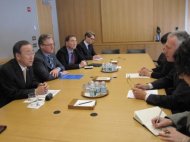 Întrevederea ministrului mediului şi pădurilor Laszlo Borbely cu Secretarul General ONU, Ban Ki-moon