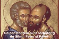 Ce constănţeni sunt sărbătoriţi de Sfinţii Petru şi Pavel