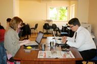 Interviul online cu decanul Facultatii de Matematica, din cadrul Universităţii „Ovidius”, profesorul Wladimir Boskoff s-a încheiatTema a fost - „ Este matematica artă sau ştiinţă?\
