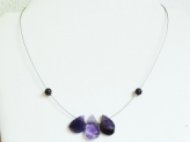 Bijuterii handmade Colier cu ametist