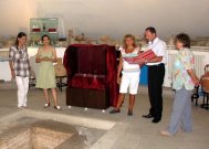 Maria Basescu a revenit, la muzeul Callatis, pentru a vedea papirusul (galerie foto)