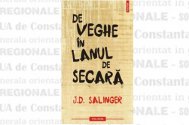 De veghe in lanul de secara - J.D. Salinger 