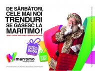 De sarbatori cele mai noi trenduri se gasesc la Maritimo