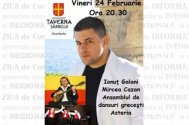Sarbatoriţi DRAGOBETELE la Taverna Sârbului! Bucate tradiţionale, muzică şi dansuri marca Ionuţ Galani