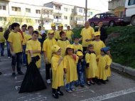 Acţiune de ecologizare a spaţiilor verzi din oraş, organizată de PNL Cernavodă