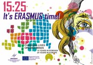 Eveniment Aniversar ERASMUS 15;25 ȋn Romania