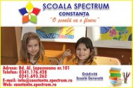 Scoala Spectrum din Constanta \