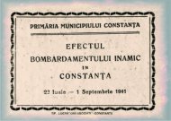 Constanţa - Bombardament 22 iunie 1941