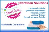 STARCLEAN SOLUTIONS, Cea mai buna solutie de curatare