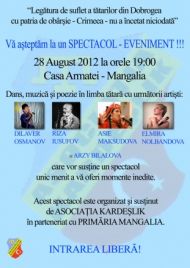 Eveniment inedit dedicat tatarilor dobrogeni