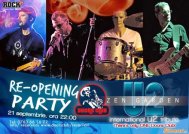 Zen Garden- International U2 Tribute Band redeschide Clubul Doors!