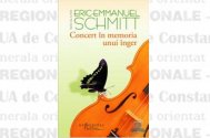 Concert in memoria unui inger - Eric-Emmanuel Schmitt