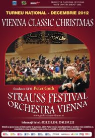 Strauss Festival Orchestra Vienna prezintaVienna Classic Christmas Stralucirea autentica a Vienei intr-un splendid concert de Craciun