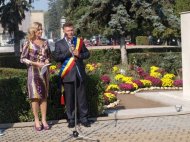 Bustul lui Dan Spătaru - inaugurat la Medgidia