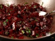 Salata marocana de sfecla rosie