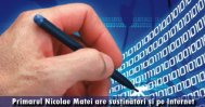 Primarul Nicolae Matei are susţinători şi pe Internet 
