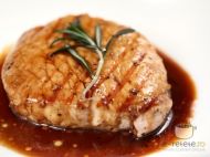 Cotlete de porc in sos dulce-acrisor