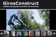GirosConstruct – calitate europeana la preturi de provincie