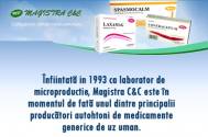Magistra C&C Certitudinea calităţii medicamentului