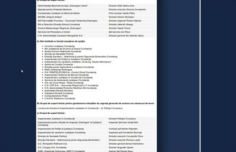 harababura din comitetul judetean pentru situatii de urgenta de la prefectura bola e trecut la itm cojoc harababura din comitetul judetean pentru situatii de urgenta de la prefectura bola e trecut la itm cojoc
