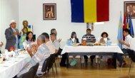 U.S. Embassy representatives, present at the first Iftar dinner in Constanta