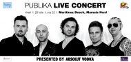Concert extraordinar Publika si Tequila Party Un week-end cu petreceri la Marttinez Beach in Mamaia Nord