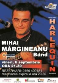 La cererea publicului concert MIHAI MARGINEANU la Harlequin Mamaia