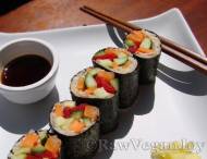 Sushi Nori cu sparanghel şi ţelină