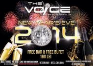 The Voice te invită la Revelion 2014