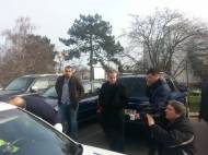 Cum s-a vazut pe camerele de luat vederi ale CJC ridicarea de către DNA a lui Nicuşor Constantinescu (video)