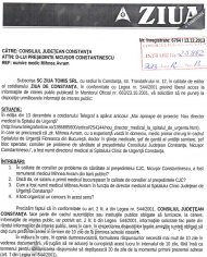 Din categoria „Lipsă de transparenţă” CJC e străin de Legea privind accesul la informaţiile de interes public (document)