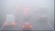 Constanţa, trafic rutier îngreunat din cauza ceţii