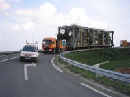 Anunţ important pentru şoferi! Transport agabaritic de pe Autostrada A1 până la Cobadin