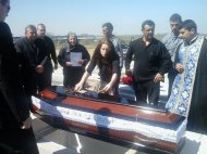 Nicoleta Cengher, decedată în incendiul de la restaurantul Beirut din Constanţa, condusă pe ultimul drum (galerie foto)