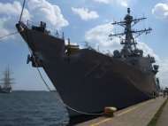 Fotoreportaj Cum arată distrugătorul USS Donald Cook