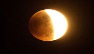 Fotoreportaj Luna roșie – Eclipsa totală de Lună